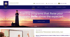 Desktop Screenshot of beacontraining.com
